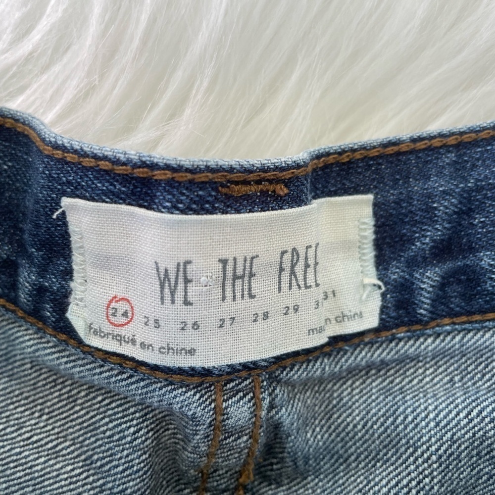 We the Free - Denim button-fly cut-off Avery shorts - size 24 - Picture 4 of 8